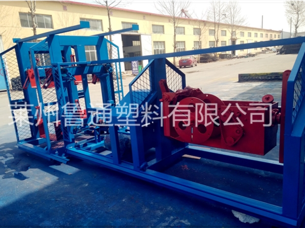 自動(dòng)化省人工制股打繩二合一塑料制繩機(jī)